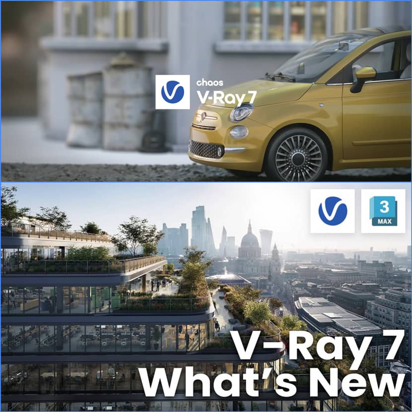 Chaos – Gaussian Splat Support In V-Ray 7 For 3ds Max And More Chaos – Gaussian Splat Support In V-Ray 7 For 3ds Max And More