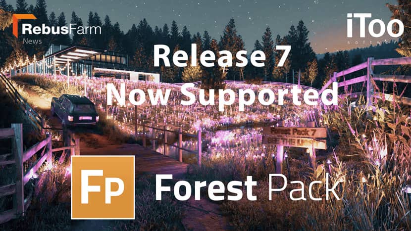 forestpack-7-3dsmax Itoo Forest Pack 7 now supported