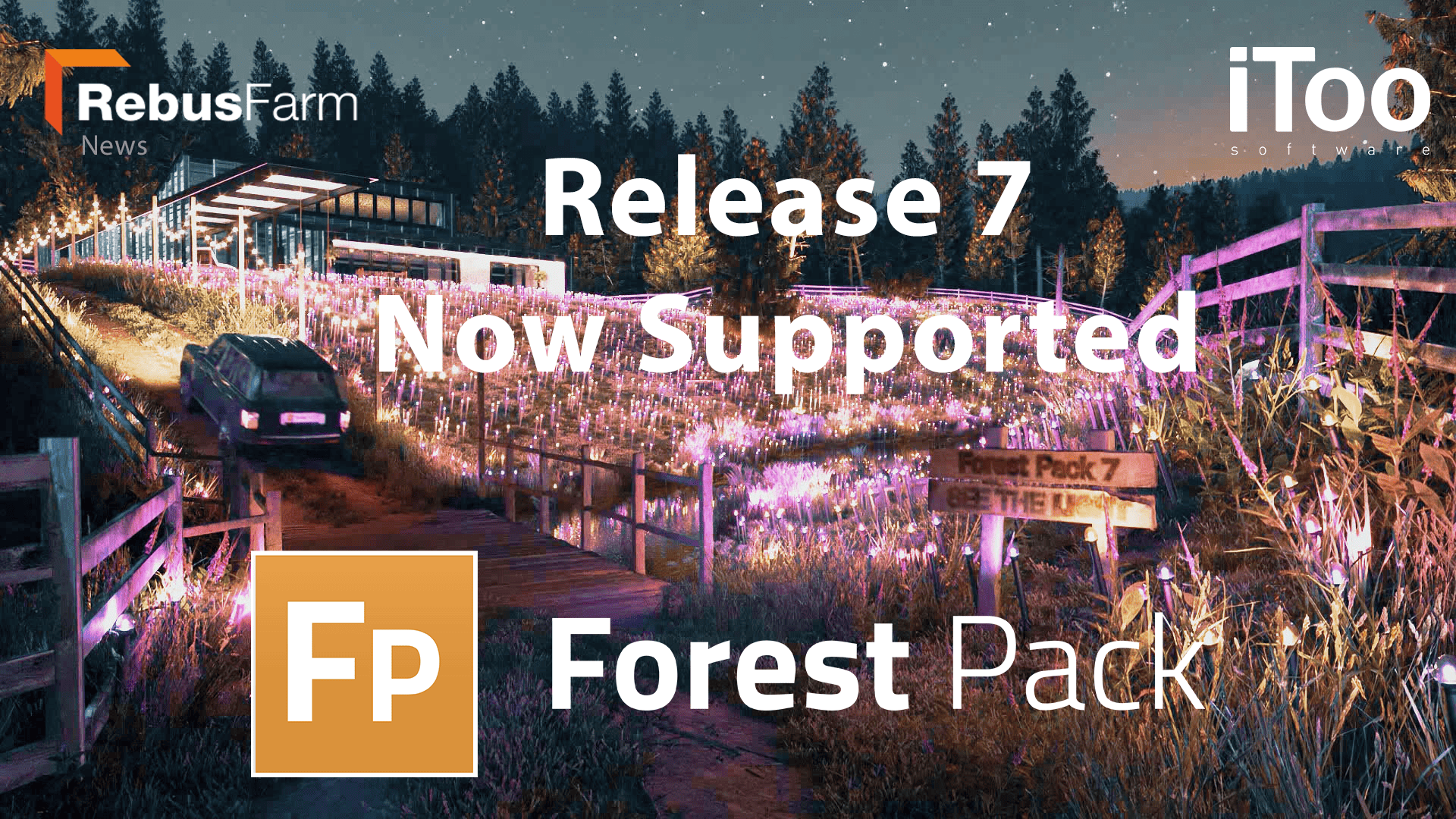 Itoo Forest Pack 7 now supported